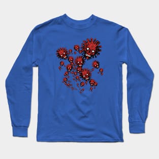 Zombie COVID Swarm Long Sleeve T-Shirt